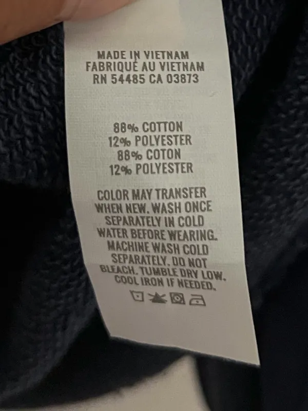 Aerie Everyday Fleece Blazer Size Large Navy Blue Sweater - Image 7