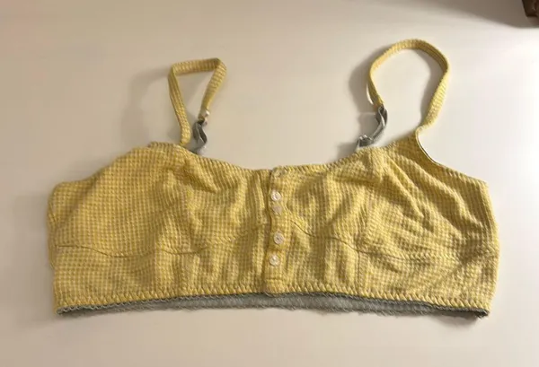 FREE PEOPLE Intimately FP Delilah Soft Bra In Yellow Combo - Image 4