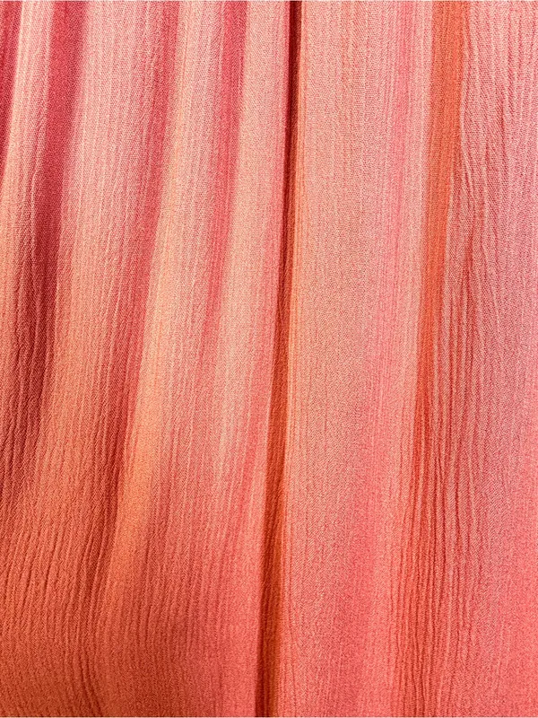 LULUS Women’s Lost In Paradise Rusty Rose V-neck Maxi Dress Size Medium - Image 8