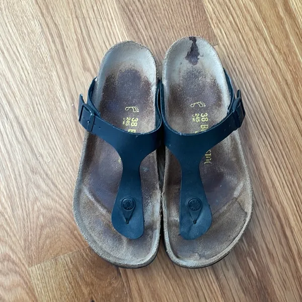Black Birkenstock Gizeh sandals Size 38 - Image 14