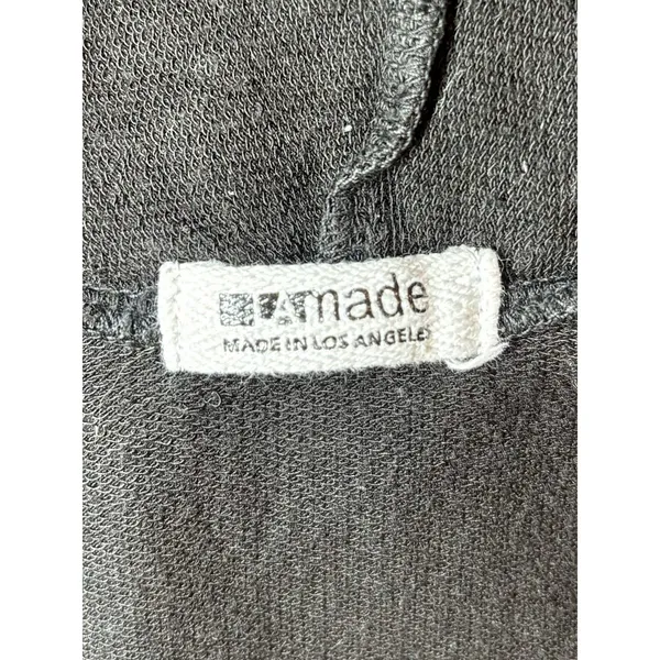 LA Made tie dye stripe long cardigan micromodal thumb hole M - Image 5