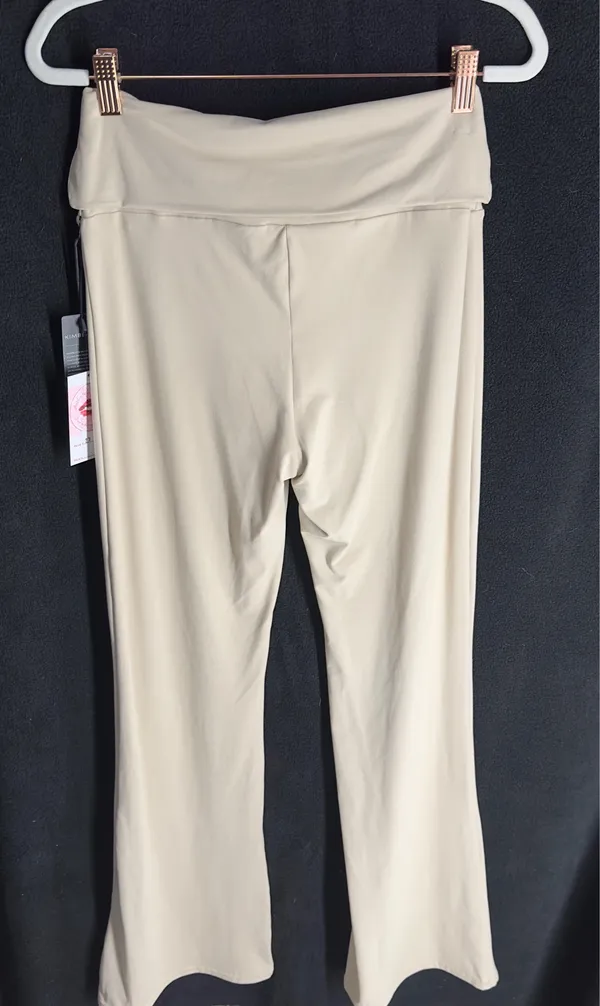 Kimberly Foldover Flare Leggings - Image 4
