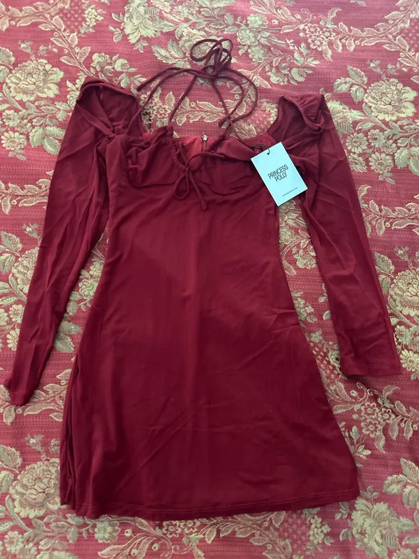 Princess Polly Dress Mini Red - Image 2