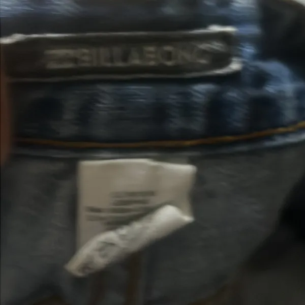 Billabong blue denim shorts 25 - Image 5