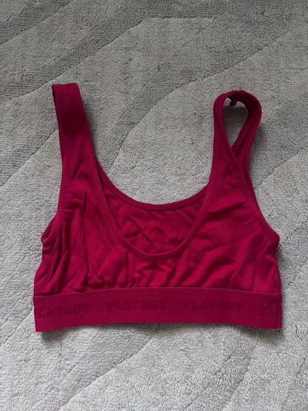 Red Playboy Bralette  - Image 3