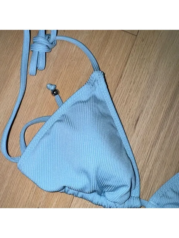 Baby Blue Bikini Swimsuit Size Small NWOT - Image 2