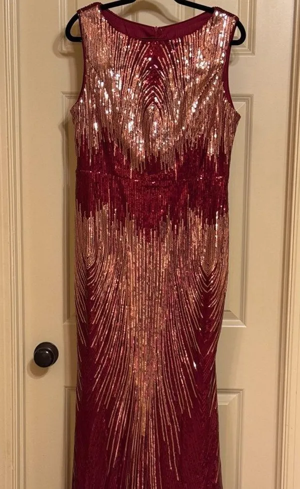 Long Sequin Dress - Image 6