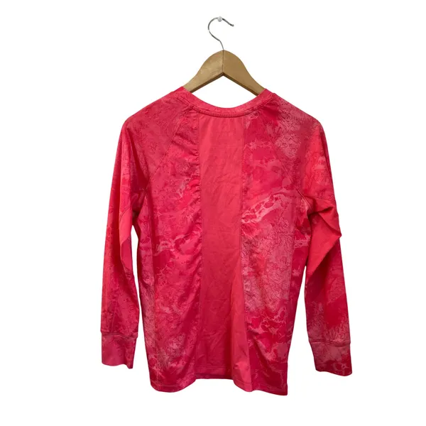 Realtree Fishing Pink Camo Long Sleeve Shirt‎ Small Outdoors Performance Top - Image 2