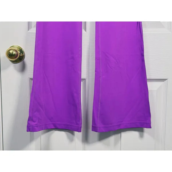 Lululemon Groove Super High Rise Flared Pant Size 6 Purple Yoga Pilates Lounge - Image 7