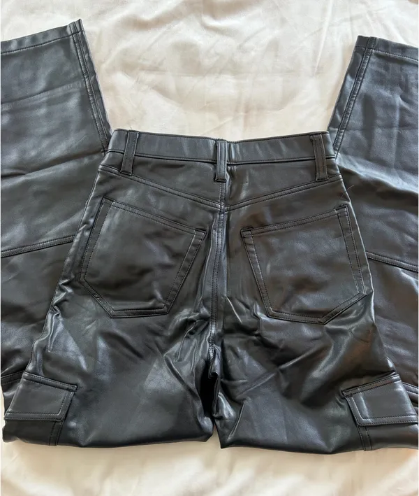 Abercrombie Leather Pants Vegan - Image 2