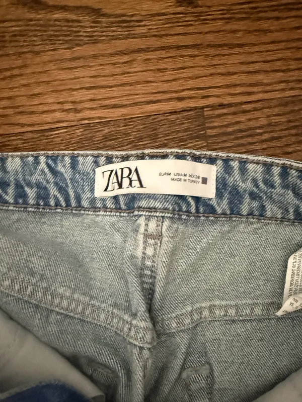ZARA Jean Skirt Denim - Image 3