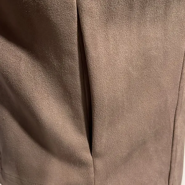 VIGOSS NWOT Elegant Taupe Women's moto Jacket XS - Image 8