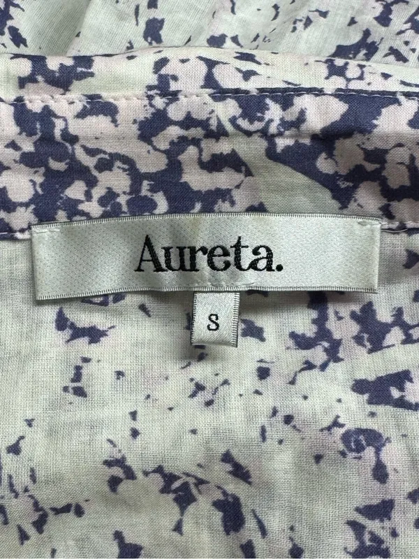 Anthropologie Aureta. Studio Printed Button Down Top Blouse Women’s Small - Image 3