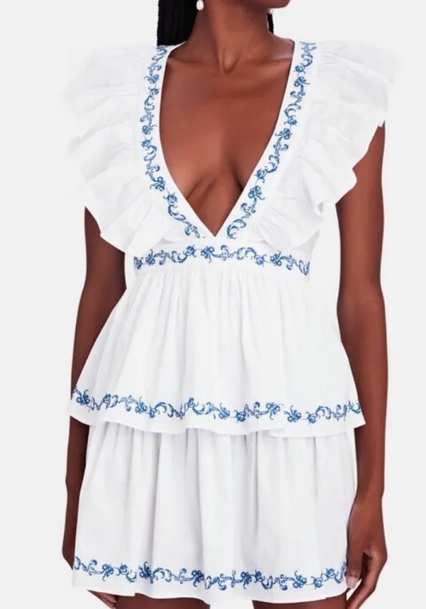 Caroline Constas miranda dress - Image 3