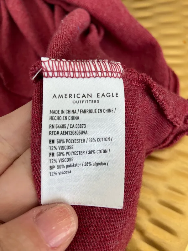 American Eagle Outfitters Red Top - Image 6