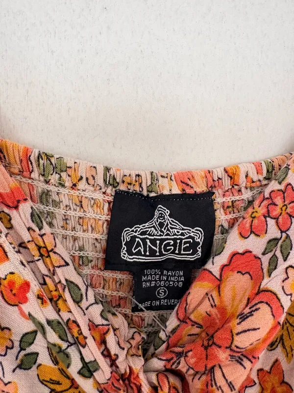 Angie Floral Summer Midi Dress Size Small - Image 3