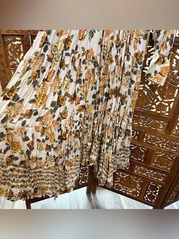 NWT free people rows of roses maxi dress - Image 9