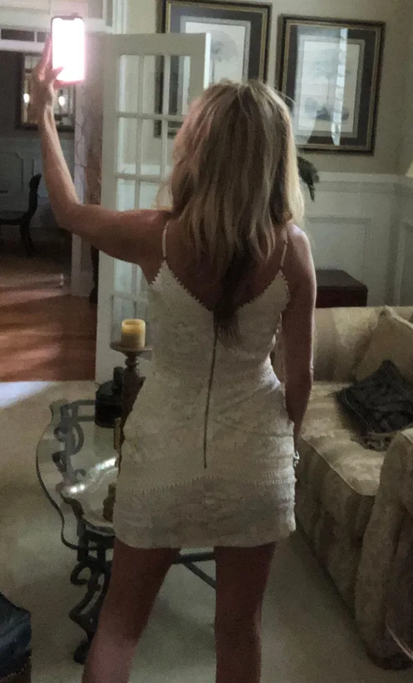 Dress Forum Cream Lace Rustic Formal Dress - Image 5