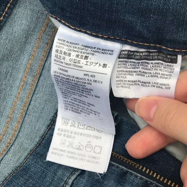 Levi's 26 Premium 720 Super Skinny Streetwear Women’s Jeans Denim - Image 13