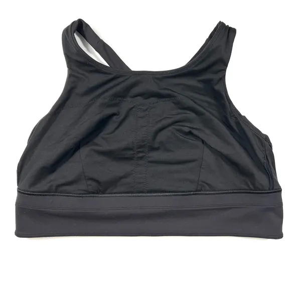 Lululemon Wunder Train High Neck Longline Size 14 Black Sports Workout Yoga Gym - Image 6