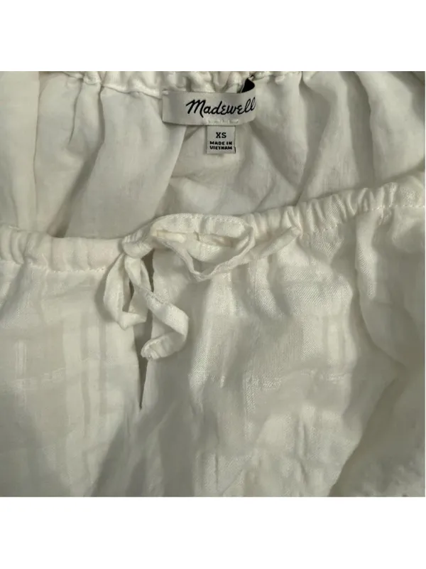 Madewell Sophia Midi Dress in Seersucker Check - Size XS - Image 7