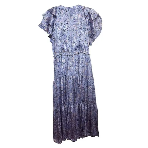 PINCH Blue Pink Print Maxi Dress Sz. M - Image 2