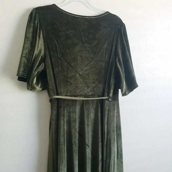 Baltic Born Katelyn elvet Wrap Maxi Dress - Image 9