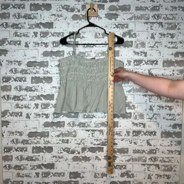 American Eagle | women striped cropped tank top - Image 7
