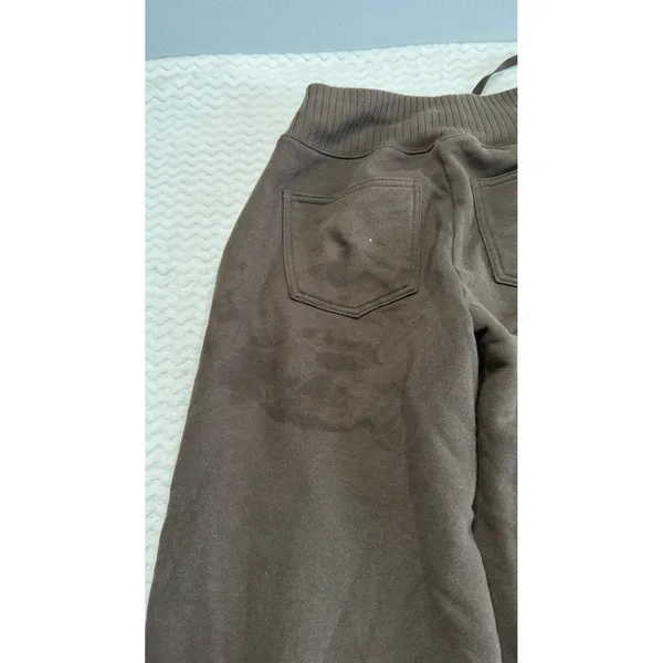 Alo Yoga Serenity Wide Leg Sweatpants Espresso Brown XXS Wide Leg Fleece - Image 5