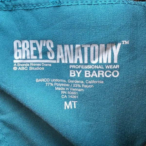 Barco Grey's Anatomy‎ Mia 6-Pocket Mid-Rise Straight Leg Scrub Med Tall - Image 3