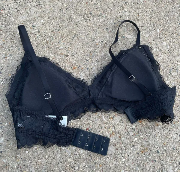 Brand New Black Bralette. Size M - Image 2