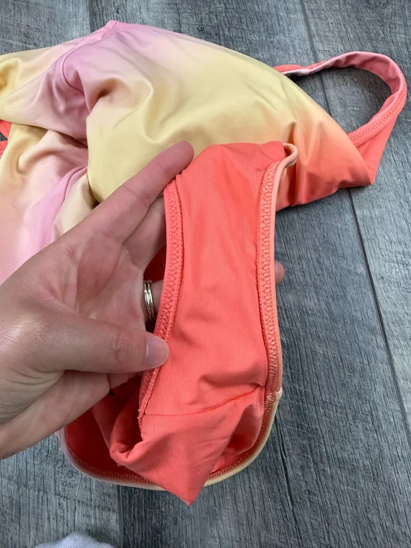Aerie Coral Stripe One Piece Swimsuit - Image 13