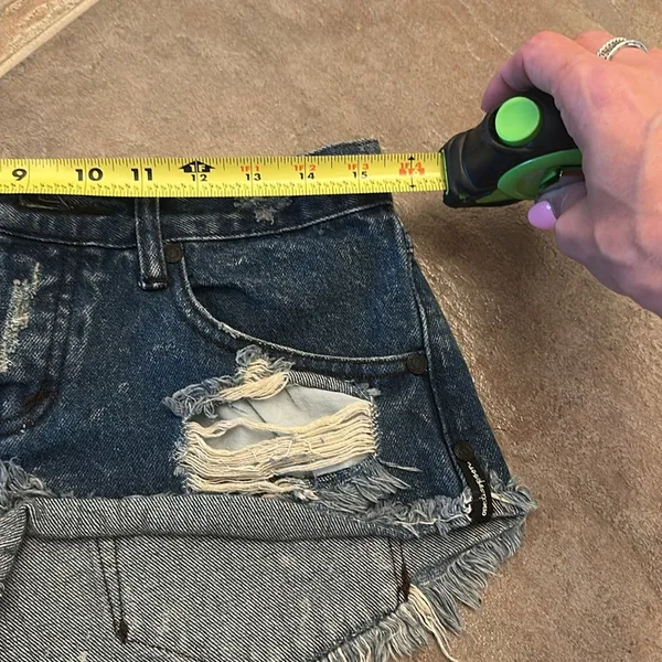 One teaspoon shorts distressed denim 26 - Image 7