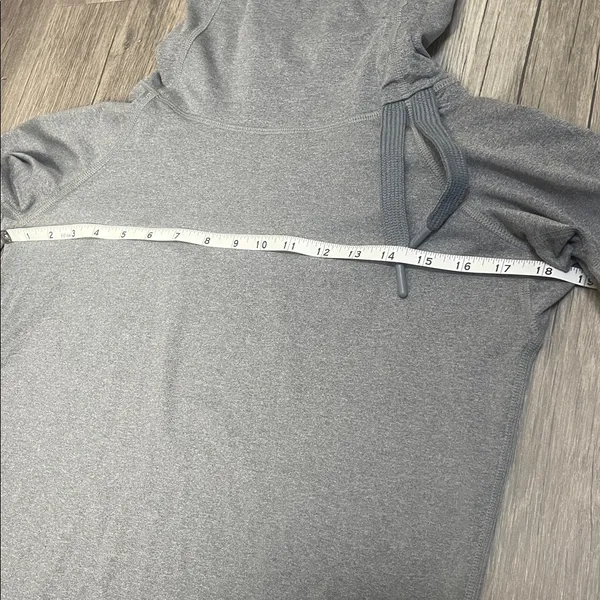 Nike Heather Gray High-Neck Long Sleeve - Image 11