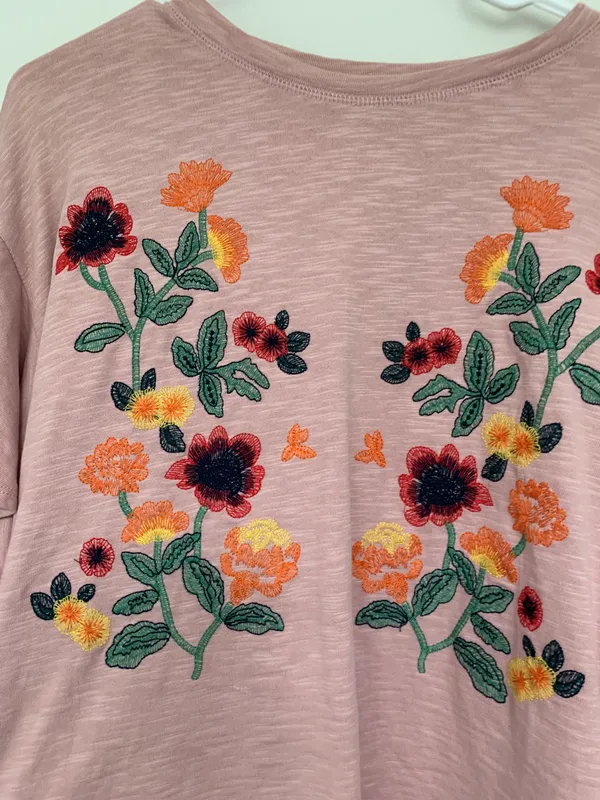 Blu Pepper Embroidered Top - Image 3