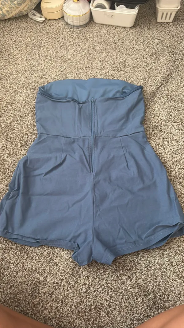 Windsor blue small romper dress - Image 2