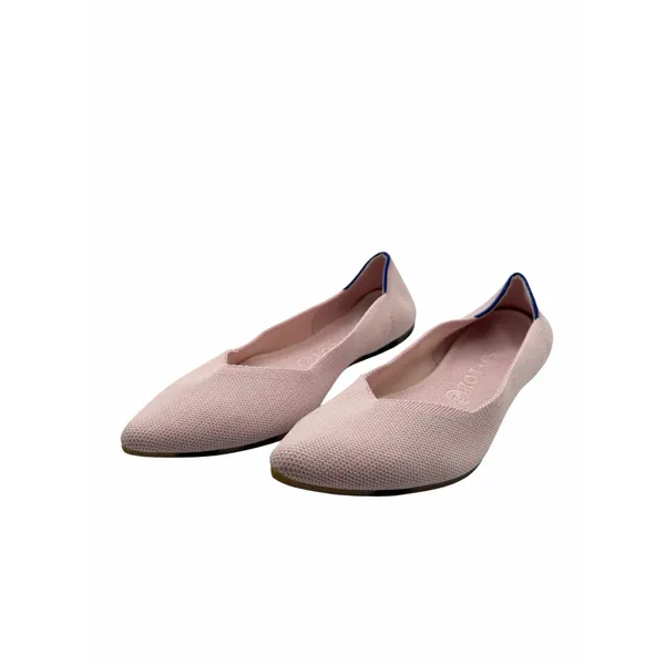 Rothy’s The Point Pink Blush Ballet Flats Comfort Washable‎ Luxe Chic Size 11 - Image 7