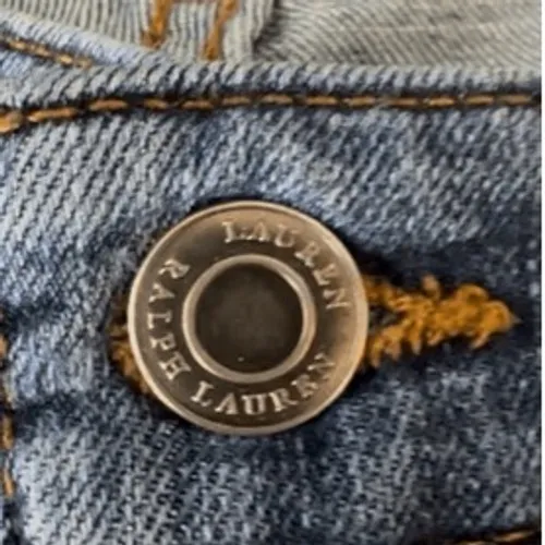 Lauren Ralph Lauren Womens Jeans Size‎ 8 Medium Wash Straight Leg Denim - Image 5