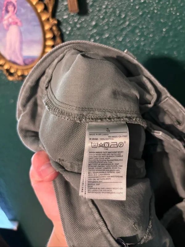GAP GREEN NWT TROUSER PANTS SZ 6 NWT - Image 4