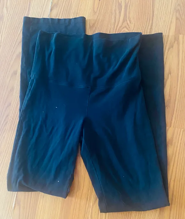 Victorias Secret PINK fold over band yoga leggings size small petite - Image 2