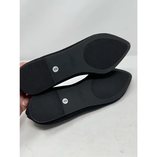 MIA BRENDY Ballet Flat Black Size 6 NWOT - Image 9