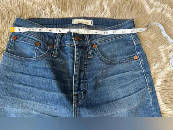 Madewell Cali Demi Boot Jeans size 26 - Image 7