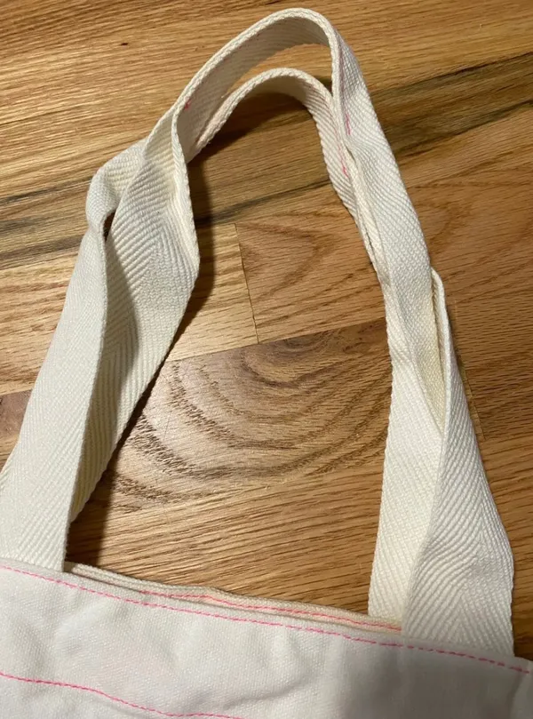 Victoria's Secret Canvas Tote Bag - Image 3