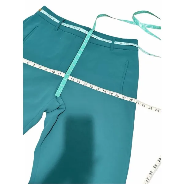 Aritzia Wilfred carrot pant teal size 16 - Image 5
