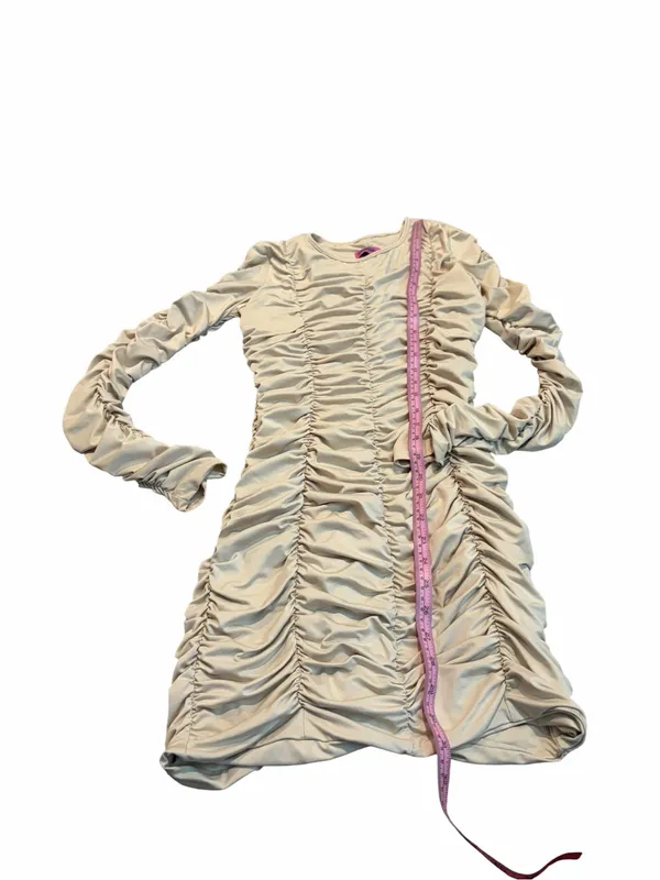 EDIKTED dollie ruched mini dress - Image 2