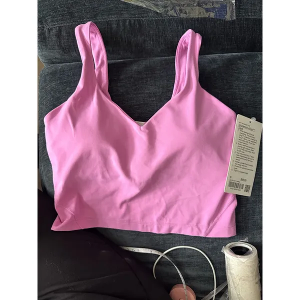 Lululemon Align Tank Size 6 NWT Pink Lilac B1 - Image 4