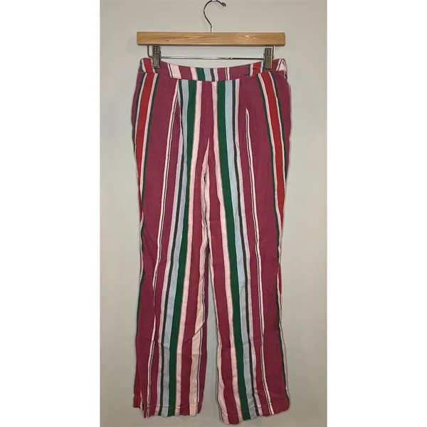 Free People Women's La Paz Pants Striped Size 2 - Image 8