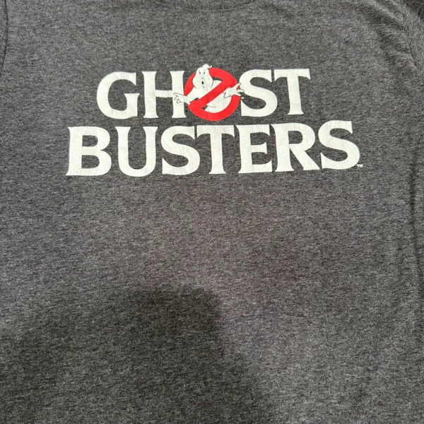 Mad Engine Ghostbusters Graphic T-Shirt Charcoal Gray‎ XXL 80s Movie Logo Tee - Image 2