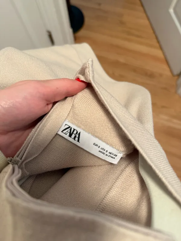 ZARA Sweater Dress Mini Turtleneck - Image 4