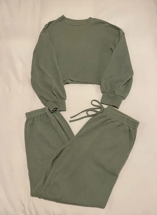 Green Matching Jogger Set - Image 3